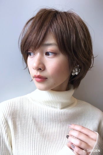 Joemi 新宿 大人かわいい小顔ショートボブ 中島意紗奈 Garden Hair Catalog 原宿 表参道 銀座 美容室 ヘアサロン ガーデン