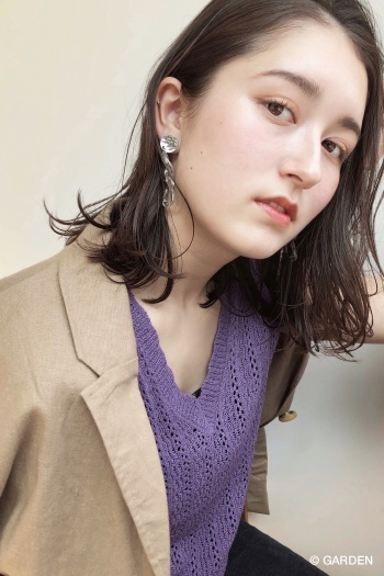 ヘルシーロブ 低音ゆるパーマ Garden Hair Catalog 原宿 表参道 銀座 美容室 ヘアサロン ガーデン