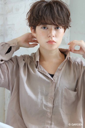 美容室 Joemi 新宿 高橋 和人 くせ毛をいかしたオシャレなショートマッシュ Garden Hair Catalog 原宿 表参道 銀座 美容室 ヘアサロン ガーデン