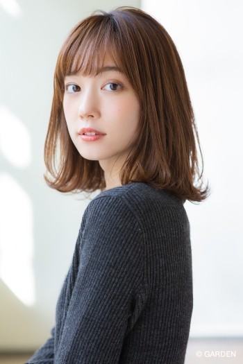 Un Ami Hira 大人可愛い切りっぱなしミディアムヘア Garden Hair Catalog 原宿 表参道 銀座 美容室 ヘアサロン ガーデン