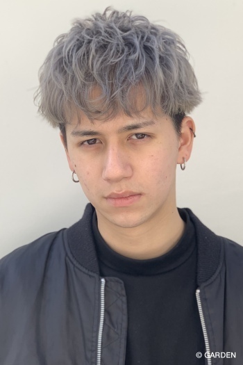 Garden Omotesando 堀江優 グレージュメンズショート Garden Hair Catalog 原宿 表参道 銀座 美容室 ヘアサロン ガーデン