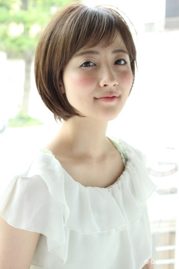 ｕｎ ａｍｉ 表参道 高橋 和人 1５年 夏の爽やかシースルーバング ショートボブ Garden Hair Catalog 原宿 表参道 銀座 美容室 ヘアサロン ガーデン