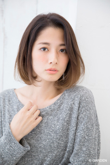 ダークカラーでも暗く見えないグラデーションカラー Garden Hair Catalog 原宿 表参道 銀座 美容室 ヘアサロン ガーデン