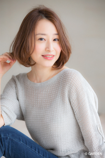 Ramie 大人可愛い前髪なし小顔ゆるふわナチュラルカールボブ２０１６トレンド最新スタイル Garden Hair Catalog 原宿 表参道 銀座 美容室 ヘアサロン ガーデン