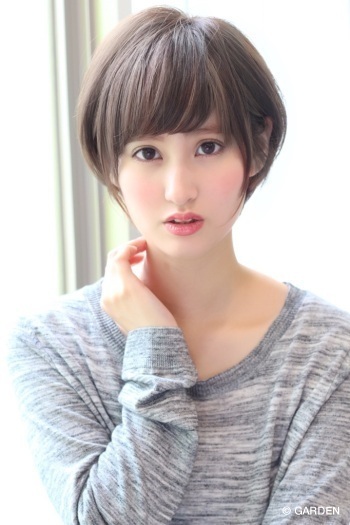Gｒoｗ 高橋 苗 大人可愛い 小顔ショート バッサリ ショート 髪型 原宿 Garden Hair Catalog 原宿 表参道 銀座 美容室 ヘアサロン ガーデン