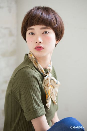 Joemi新宿 おしゃれマッシュショート 森千里 Garden Hair Catalog 原宿 表参道 銀座 美容室 ヘアサロン ガーデン
