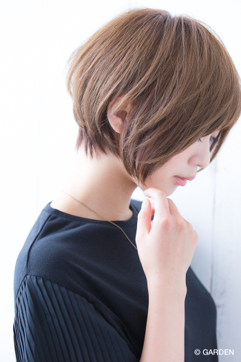 Neutral 戸崎亨祐 大人ショートボブ サイド Garden Hair Catalog 原宿 表参道 銀座 美容室 ヘアサロン ガーデン