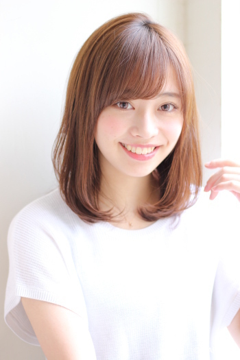 Garden伊藤愛子 小顔愛されナチュラルミディアム Garden Hair Catalog 原宿 表参道 銀座 美容室 ヘアサロン ガーデン