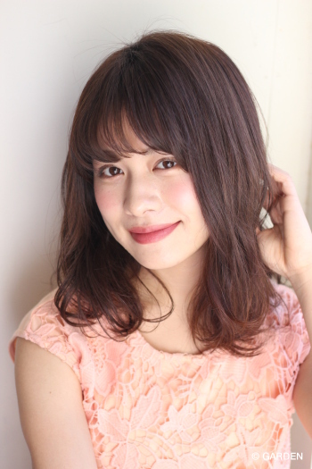 Garden伊藤愛子 大人かわいいミディアムパーマ Garden Hair Catalog 原宿 表参道 銀座 美容室 ヘアサロン ガーデン