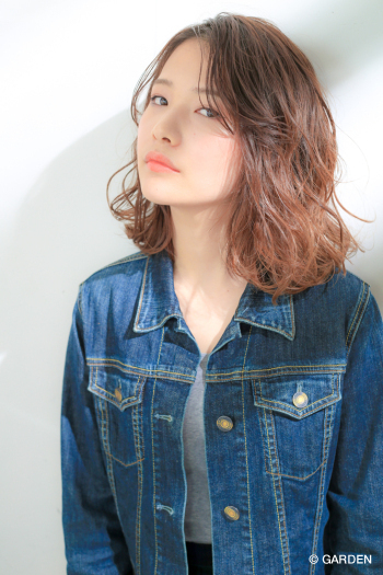 Garden Tokyo 河上紘之 外人風 クセ毛 パーマ ライラックグレージュカラー Garden Hair Catalog 原宿 表参道 銀座 美容室 ヘアサロン ガーデン