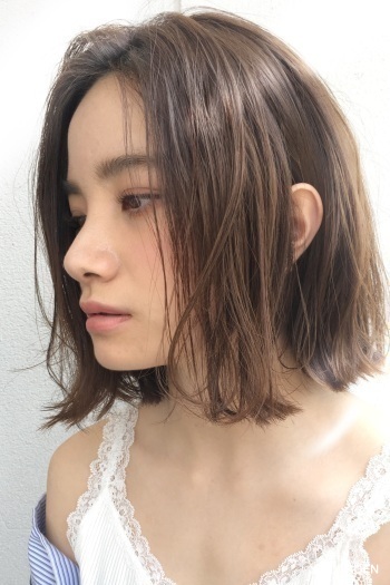 大沼圭吾 透明感とまとまりの切りっぱなしボブ Garden Hair Catalog 原宿 表参道 銀座 美容室 ヘアサロン ガーデン