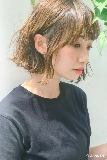 Un Ami Hira 大人可愛い切りっぱなしボブ Garden Hair Catalog 原宿 表参道 銀座 美容室 ヘアサロン ガーデン