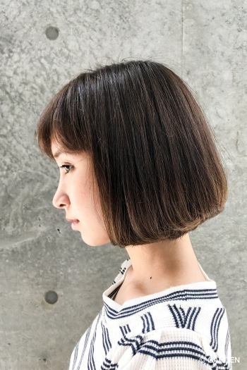 Garden Tokyo 川谷俊勝 襟足ギリギリボブ Garden Hair Catalog 原宿 表参道 銀座 美容室 ヘアサロン ガーデン