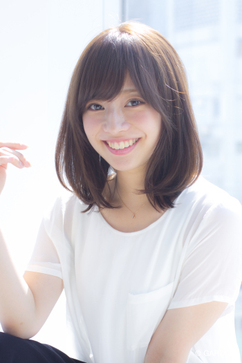 Ramie 大人女子のゆるナチュラルストレートワンカールミディアム 寺尾拓巳 Garden Hair Catalog 原宿 表参道 銀座 美容室 ヘアサロン ガーデン