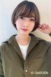 【joemi　新宿】大人かわいいひし形ショートボブ　中島意紗奈