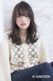 《　joemi　新宿 》　無造作パーマミディ　×　グレージュカラ―　大久保瞳