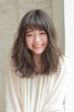 《　joemi　新宿 》　無造作パーマミディ　×　透明感　カラー　森千里