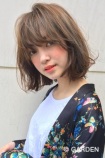 【 joemi by　Un　ami 　新宿】おしゃれボブパーマ　春夏ヘア　透明感 グレージュ　（長屋　亨）